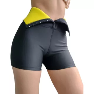 Short Faja Neopreno Quema Grasa Gym Deportivo Suplex C/broch