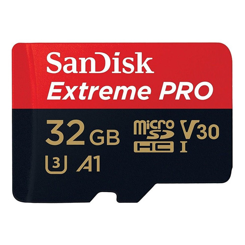 Tarjeta de memoria SanDisk SDSQXCG-032G-GN6MA  Extreme Pro con adaptador SD 32GB