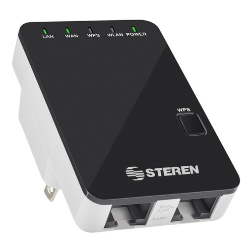 Repetidor - Router - Punto Acceso Wifi Steren COM-818 negro 127V