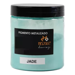 Pigmento Metalizado Verde Jade Decoart Para Resina Epoxi 50g