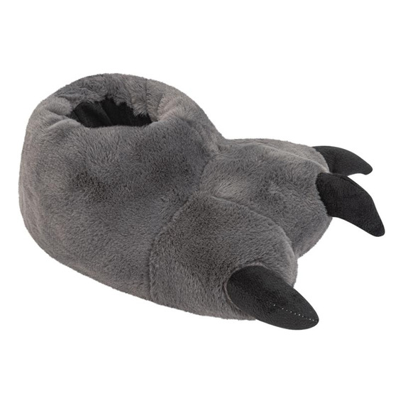 Pantufla Garra Con Peluche Love To Lounge Gris Mujer 3628