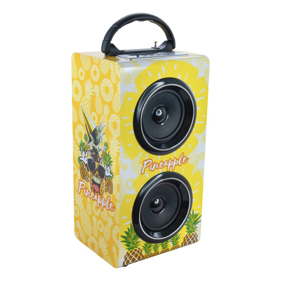 Parlante Bluetooth Fm Aux Sd Usb Microlab - Pineapple 8647