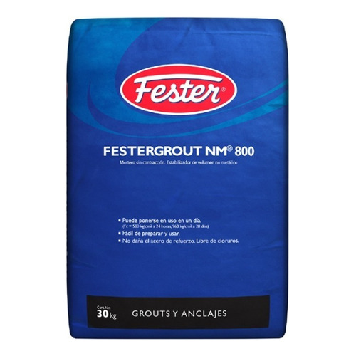 Fester Festergrout Nivelador Gris 30 Kg