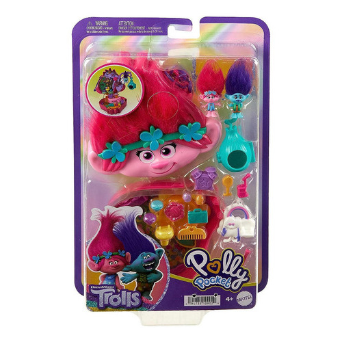 Polly Pocket Compacto Trolls Hkv39