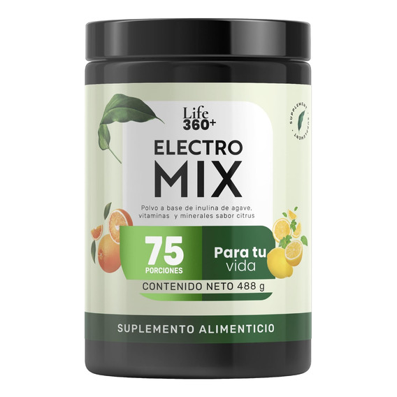 Suplemento Alimenticio Electro Mix Potasio Vit C 75porciones