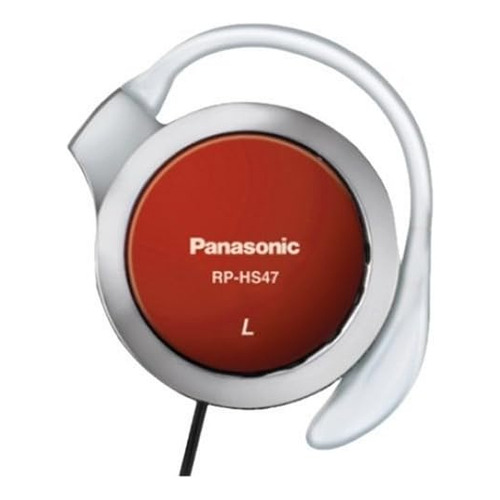 Panasonic - Rp Hs47e-r - Auriculares Con Clip - Rojo