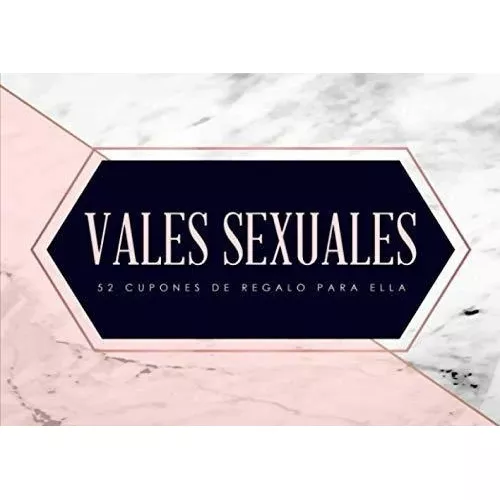 Vales Sexuales 52 Cupones De Regalo Para Ella Un, De Marble Bay Media.  Editorial Independently Published En Español