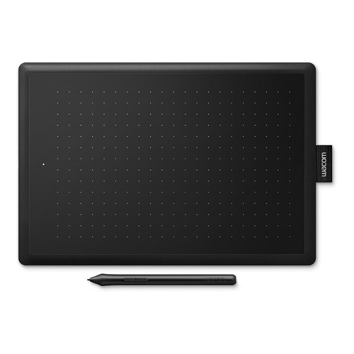 Tableta gráfica Wacom One by Wacom CTL-672  negra y roja