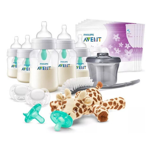 Philips Avent Set De Anti-colic Con Airfree Scd308/02 Color Traslúcido