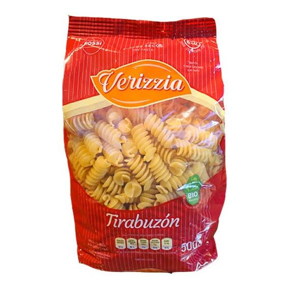 Fideos Tirabuzon Verizzia 500gr