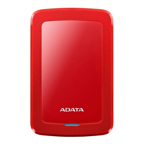 Disco duro externo Adata AHV300-2TU31 2TB rojo