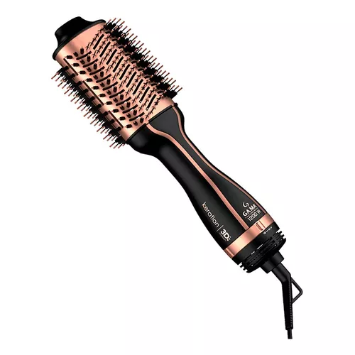 Escova Secadora Gama Stylish Keration Brush 3D Bivolt - Faz a Boa!