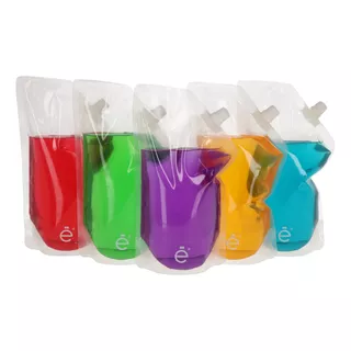 Bolsa Para Líquidos Stand Up Pouch 1000 Ml Con Spout 25pz