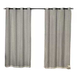 Cortina Blackout  2,80 X 2,30 Para Sala Quarto Porta Balcao Cor Bege