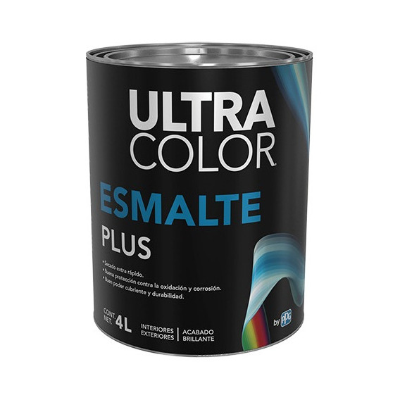 Pintura Esmalte Secado Rapido Ultracolor Plus 4 Litros