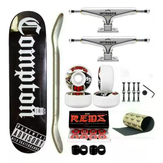 Skate Maple Profissional 8.0 Intruder 139mm + Moska 53+ Reds