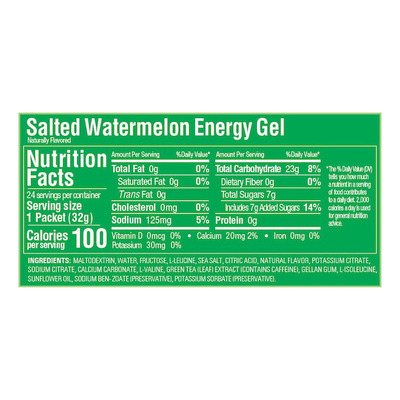 Gel Running Gu Energy Salted Watermelon 24 Pz Salted Waterme