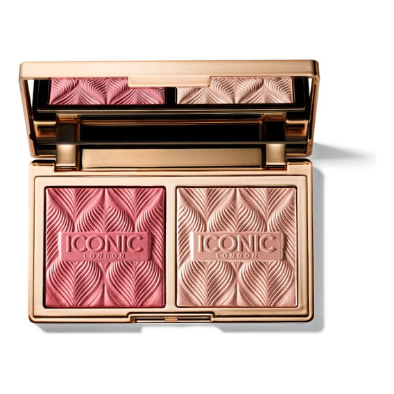 Iconic London Duo Rubor Silk Glow Rose Glow