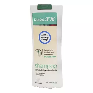  Shampoo Diabetes Con Neem Y Ortiga Diabet Tx 250ml