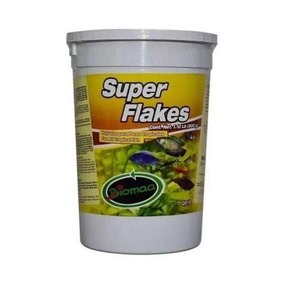 Alimento Hojuelas Super Flakes Biomaa 500grs