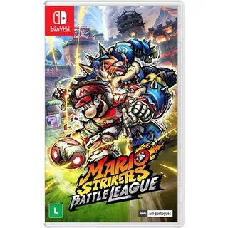 Jogo Mario Strikers: Battle League - Nintendo Switch