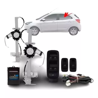 Kit Vidro Elétrico Novo Ford Ka Novo Traseiro 2015 Em Diante