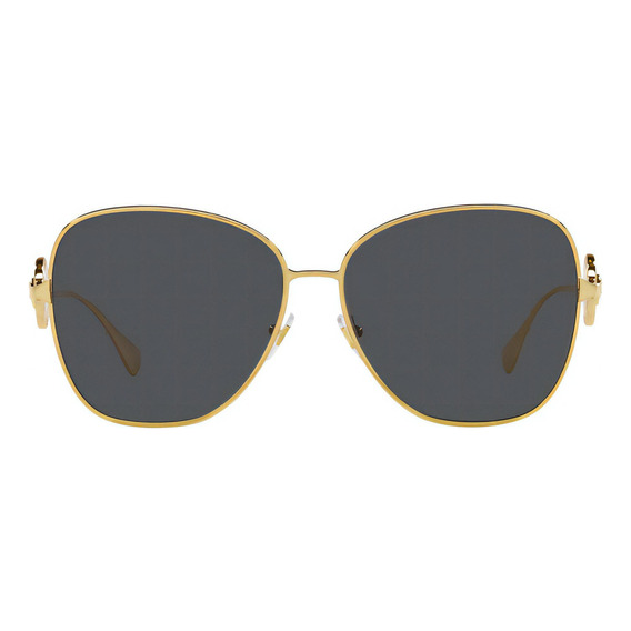 Gafas De Sol Versace Ve2256 Mujer Originales Color Dorado