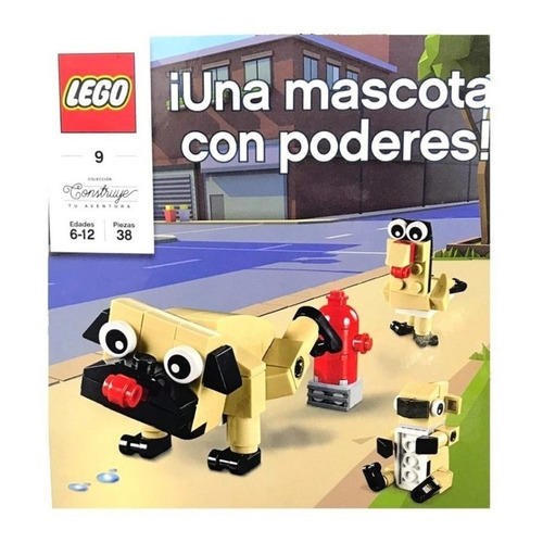 Lego Una Mascota Con Poderes 38 Piezas * Yump