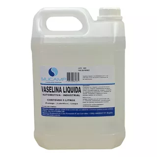 Vaselina Liquida 5 Litros P/ Proteção Esquadrias De Alumínio
