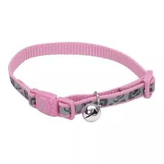 Coastal Collar Lazer Brite Para Gatos Color Rosa Tamaño Del Collar Ajustable