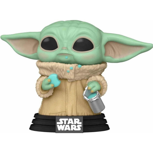 Figura de acción  The Child con galleta The Mandalorian 54531 de Funko Pop!