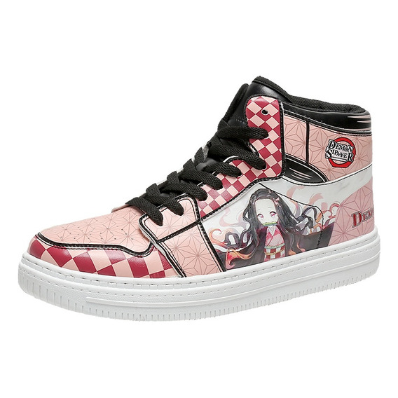 Zapatillas Demon Slayer Anime Graffiti Para Pareja, Parte Al