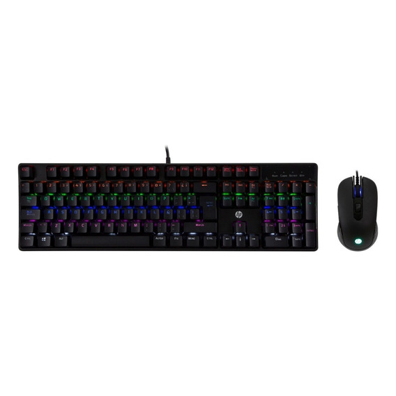 Combo Teclado Mouse Gamer Gm200 Hp