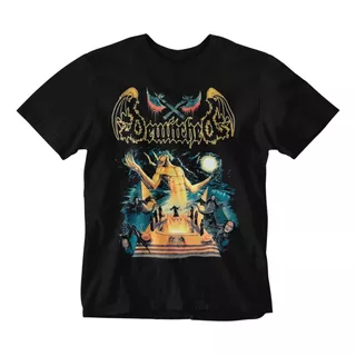 Camiseta Heavy Doom Black Thrash Metal Bewitched C5