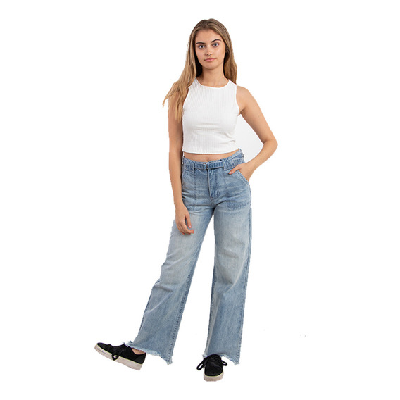 Pantalon Frayed Jeans Mujer Buffalo