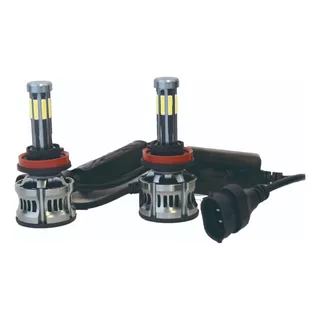 Foco Hid Led H8/h9/h11 8 Caras X8s 360°