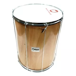 Surdo Madeira 18 Pol 60cm Profissional Music Samba Pagode