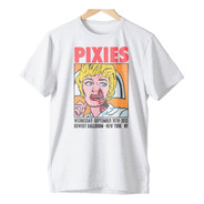 Camiseta Algodão Pixies Rock Indie Retro Psicodelico Vintage