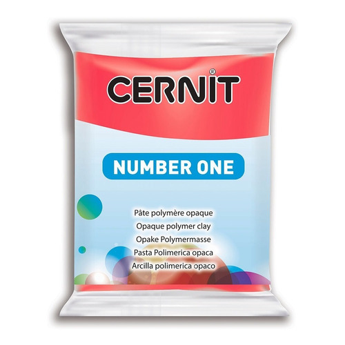 Cernit Number One Arcilla Polimérica 56 G Colores A Elección Color Carmin