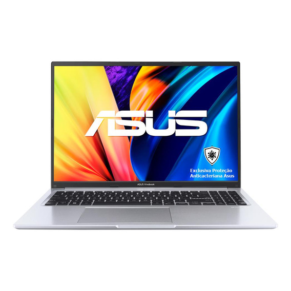 Notebook ASUS Vivobook X1502ZA-BQ1760W Intel Core i5 12450H 2 GHz 8Gb Ram 512Gb SSD Windows 11 Home 15,60” LED Full HD Intel UHD Graphics Prata
