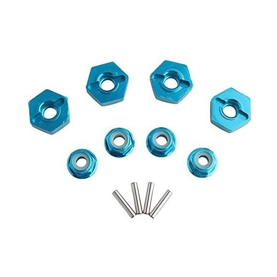 Gdool 12mm Wheel Hex Hubs Drive Adapter 5mm Thick And Flange