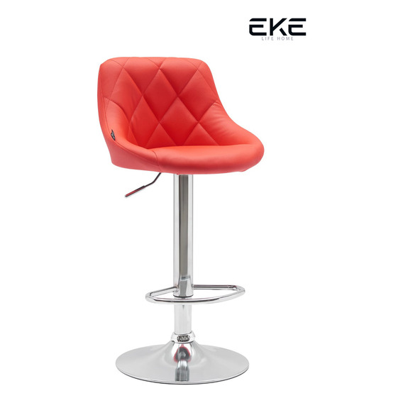 Banco Eke Life Home 8130 color rojo de 105cm de alto