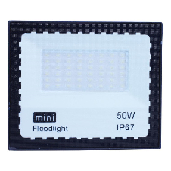 Foco Exterior Led 50 W Ip 67 Luz Fría Apto Intemperie