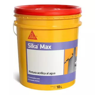 18l Pintura Mate Sika Sikamax Interior Y Techos