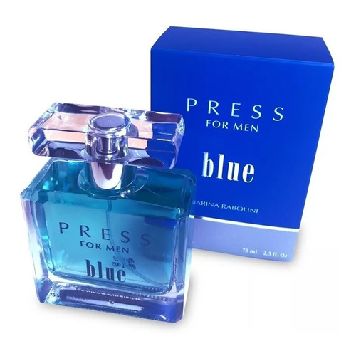 Karina Rabolini Press For Men Blue Perfume 75ml Volumen de la unidad 75 mL