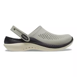 Zuecos Crocs Literide 360 Clog Grey White Originales Unisex