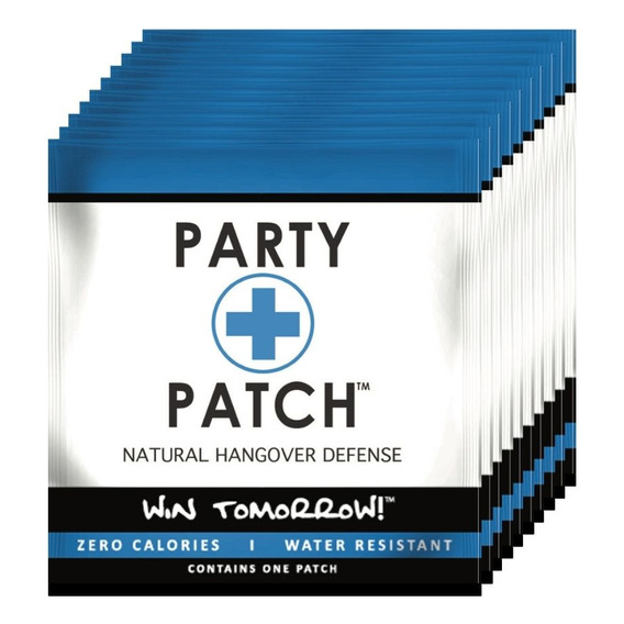 Party Patch Parches Anti Cruda Anti Resaca Pack 50 Piezas