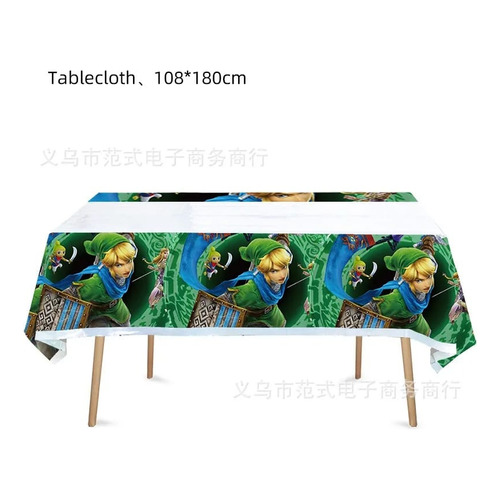 Mantel Decorativo Para Fiesta Diferentes Diseños 180x108cm Color Variado Zelda