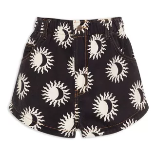 Short Farm Feminino De Sarja Maré De Sol | Short Curto