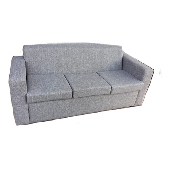 Sillon Sofa - Tela Chenille 3 Cuerpos Med 187x071x080 - Mym